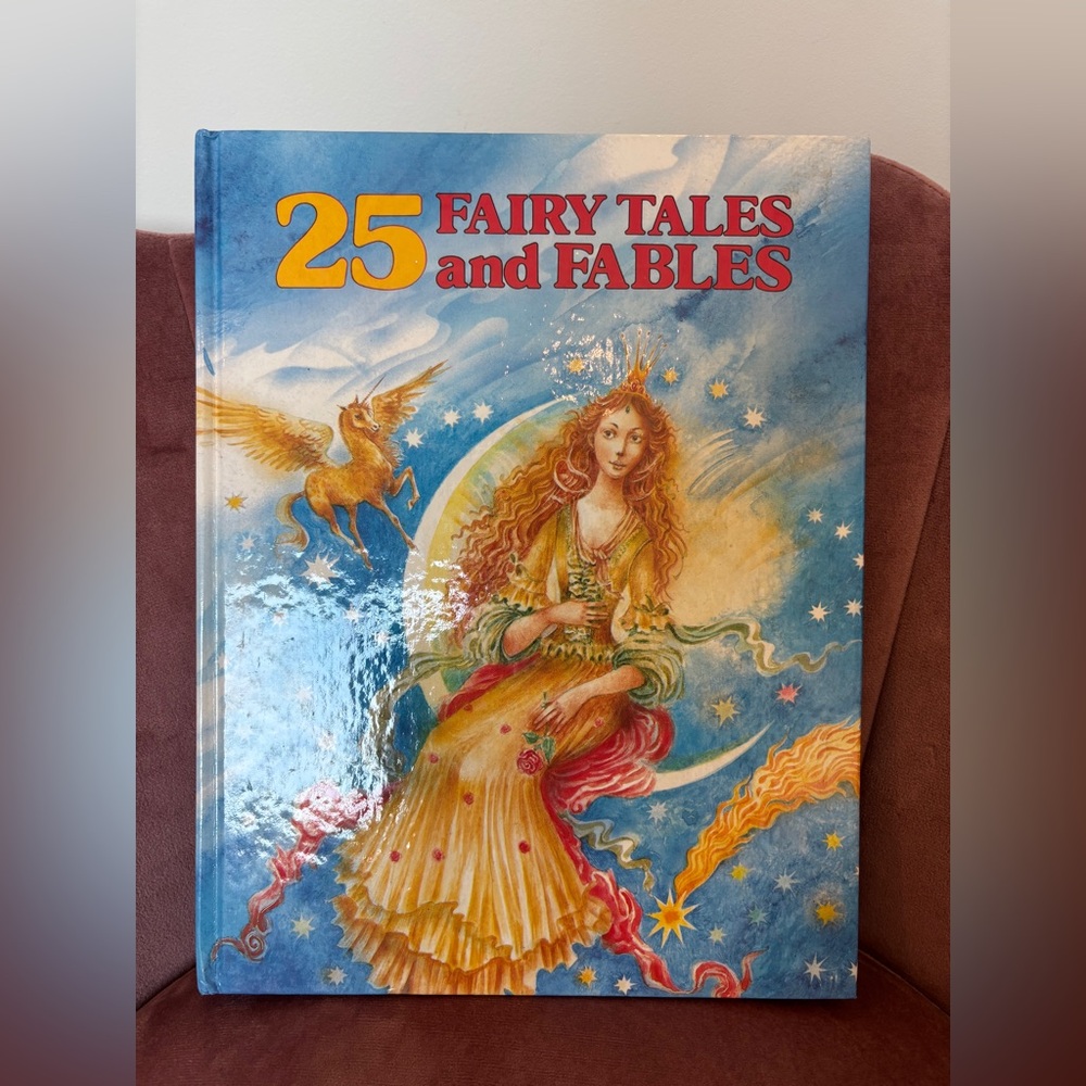 1988 Vintage Children’s 25 Fairy Tales and Fables Book
